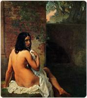 Francesco Hayez - Bather viewed from behind